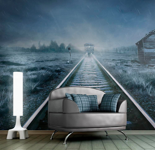 Wall mural - The ghost train-TipTopHomeDecor