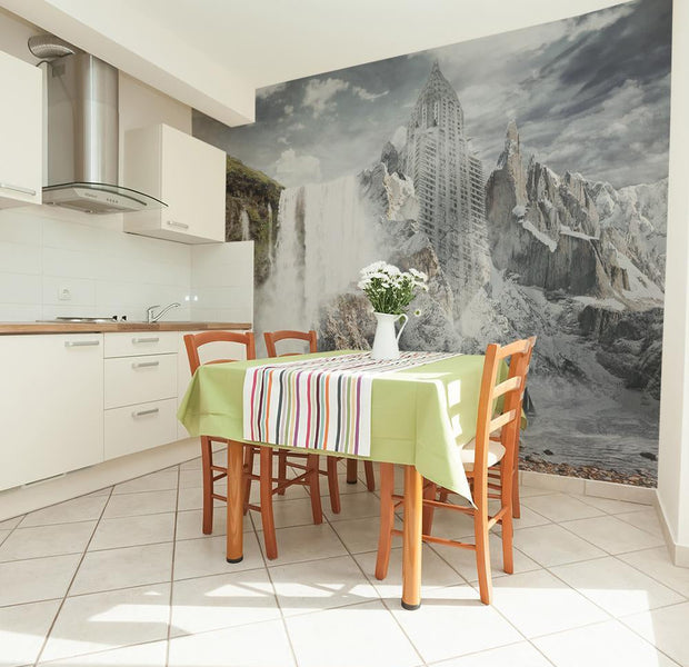 Wall mural - Upcoming civilization-TipTopHomeDecor