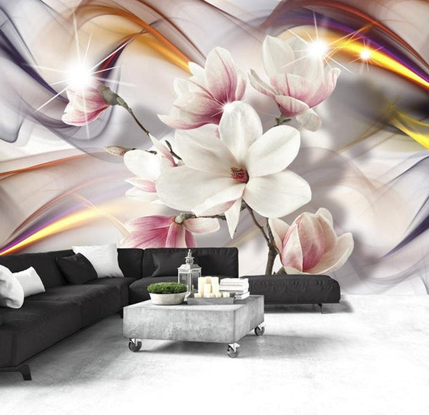 Wall mural - Artistic Magnolias-TipTopHomeDecor