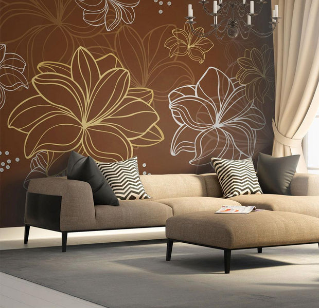 Wall mural - Autumnal flora-TipTopHomeDecor