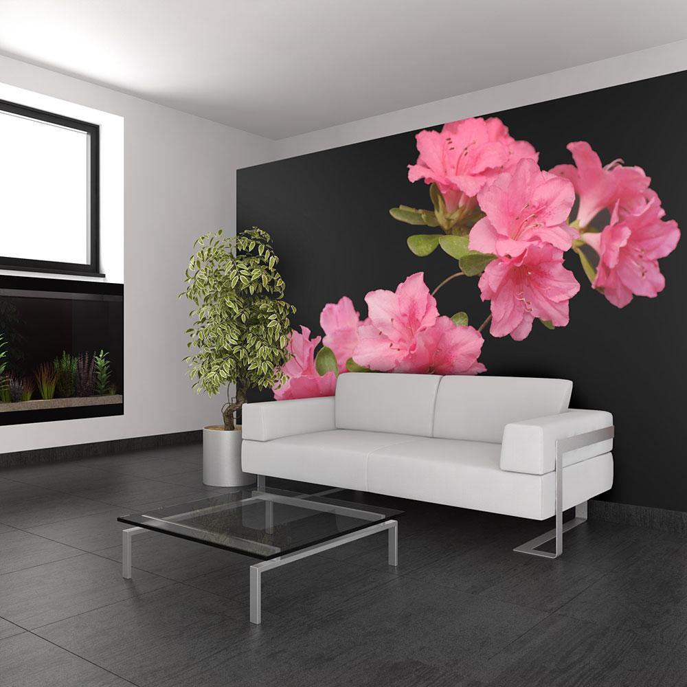 Wall mural - Azalea in Black-TipTopHomeDecor