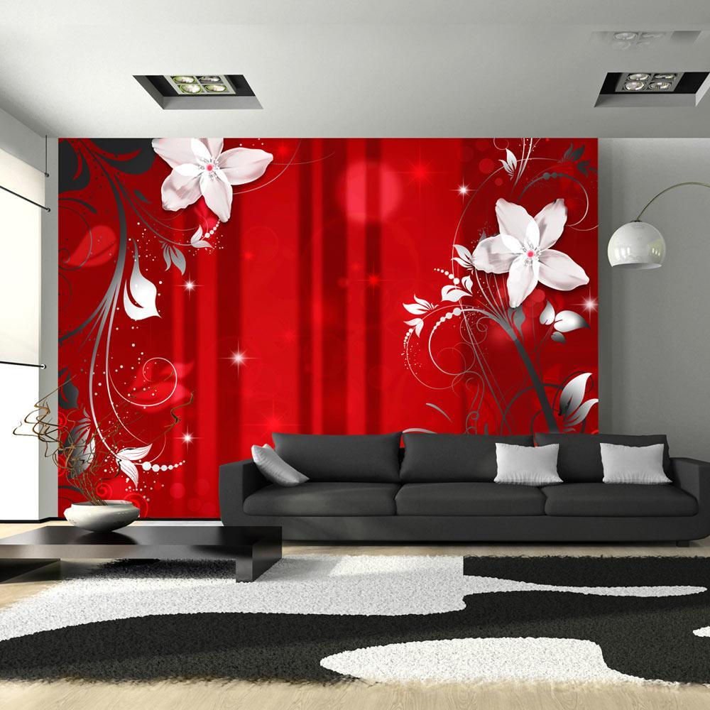 Wall mural - Flowering scarlet-TipTopHomeDecor