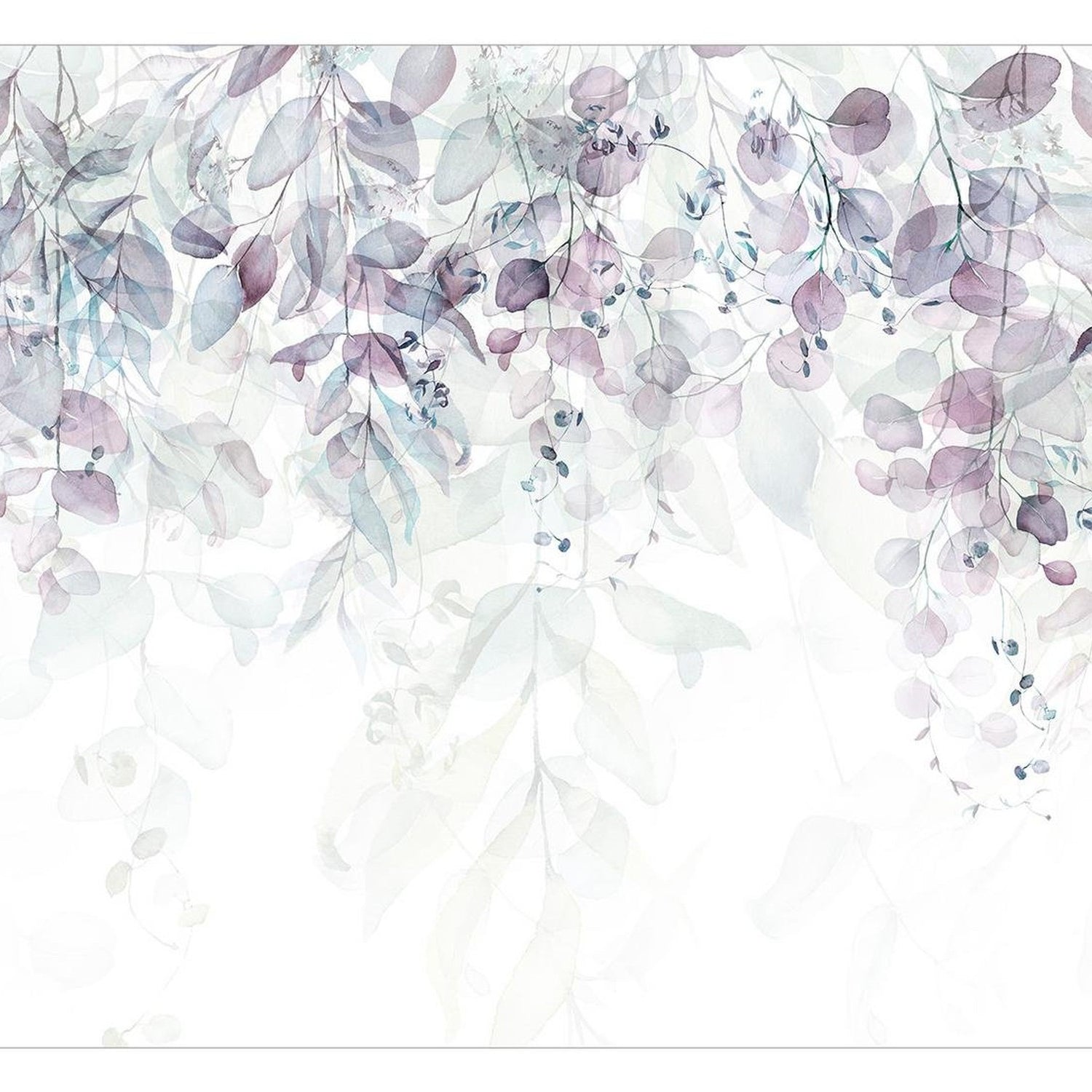 Floral Wall Mural - Gentle Touch Of Nature 02-Tiptophomedecor
