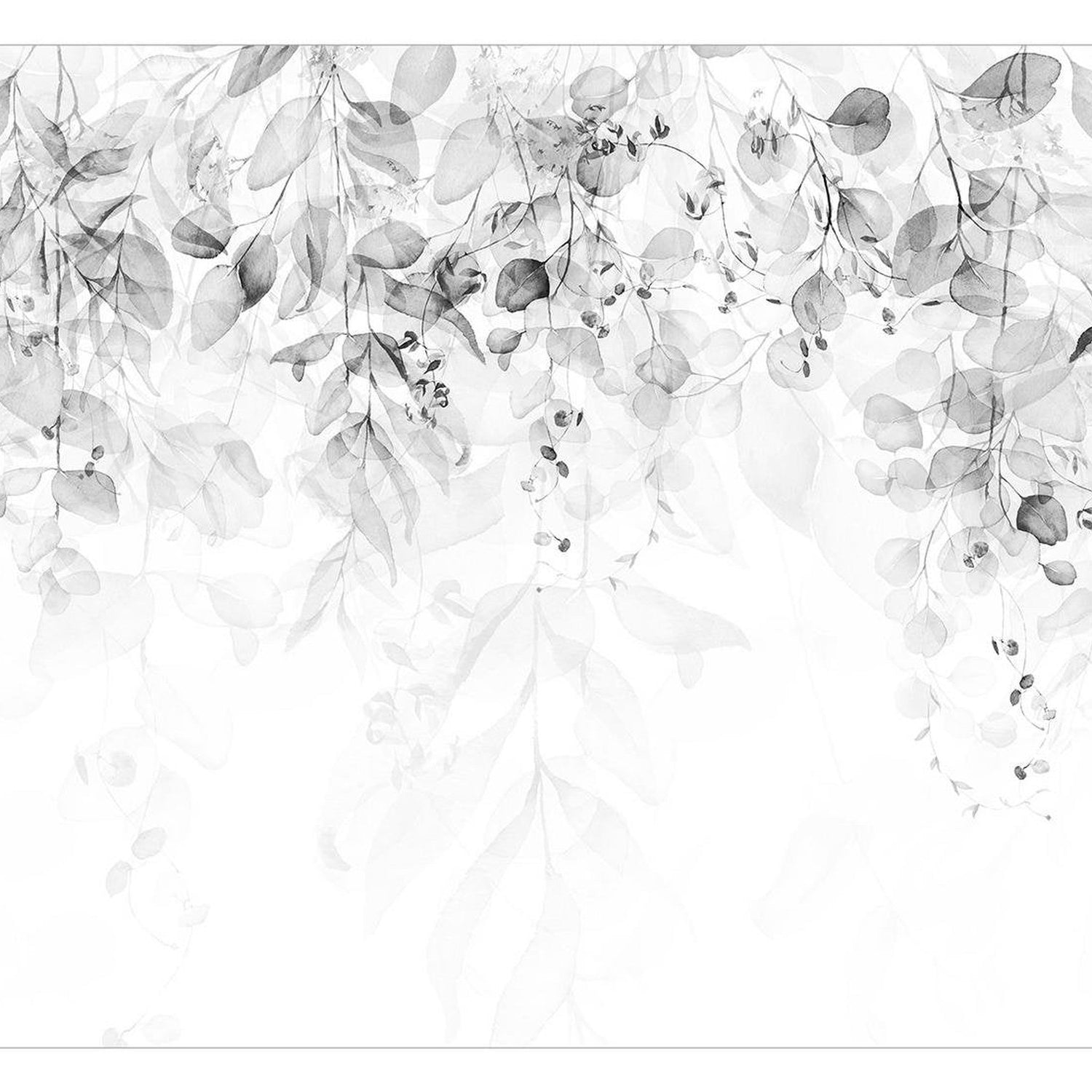 Floral Wall Mural - Gentle Touch Of Nature 03-Tiptophomedecor