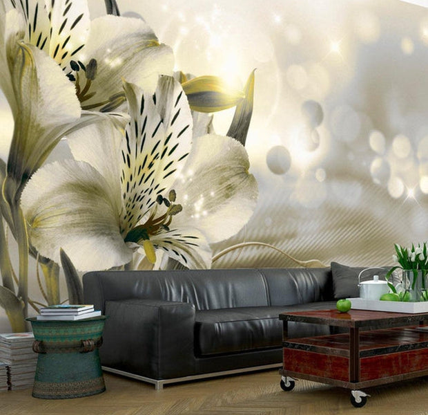 Wall mural - Green Daybreak-TipTopHomeDecor