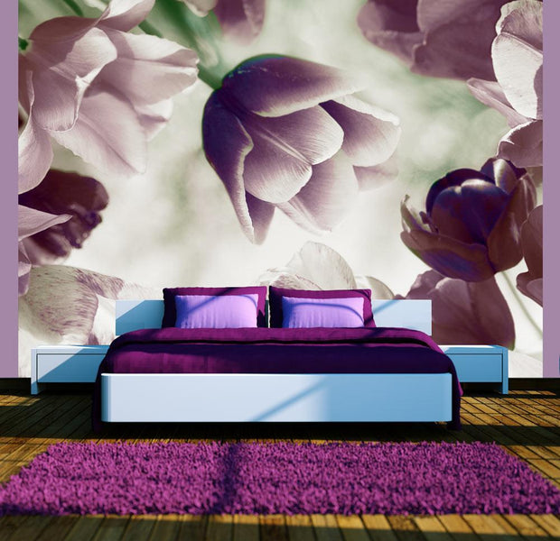 Wall mural - Heavenly tulips-TipTopHomeDecor