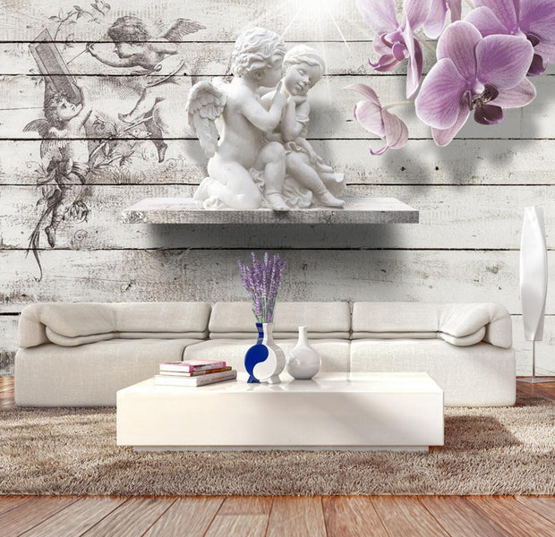 Wall mural - Kiss of an Angel-TipTopHomeDecor