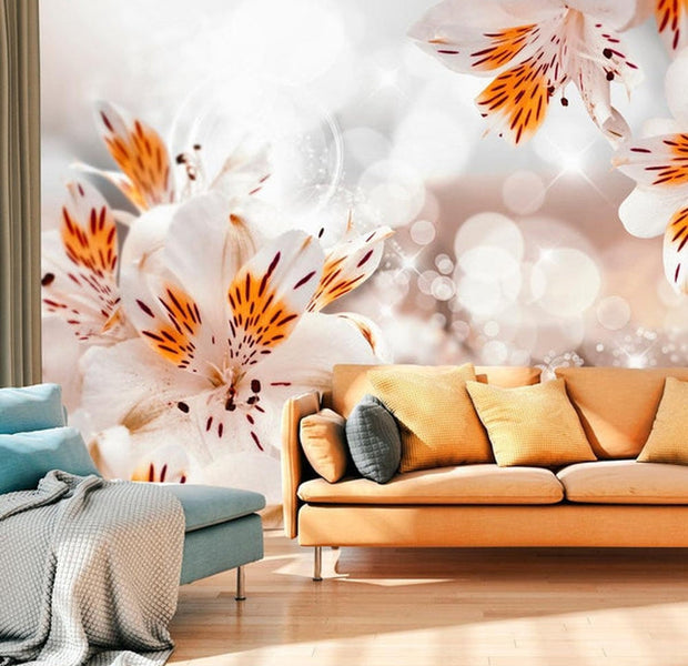 Wall mural - Lily of the Incas-TipTopHomeDecor