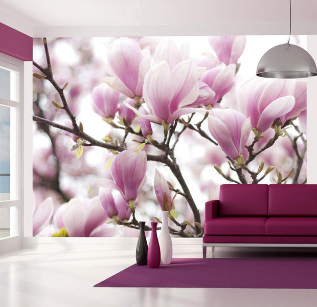 Wall mural - Magnolia bloosom-TipTopHomeDecor