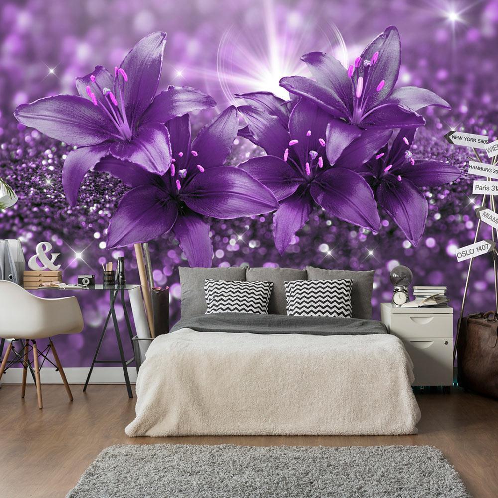 Wall mural - Masterpiece of Purple-TipTopHomeDecor
