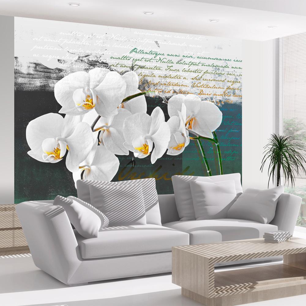 Wall mural - Orchid - poet's inspiration-TipTopHomeDecor