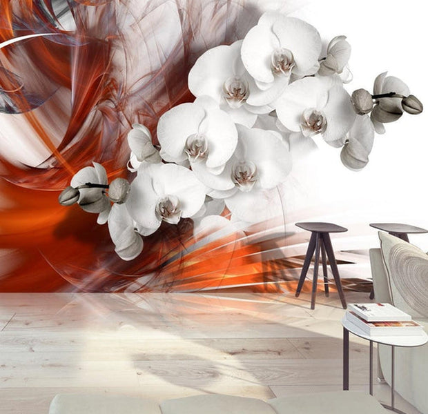 Wall mural - Orchid on fire II-TipTopHomeDecor
