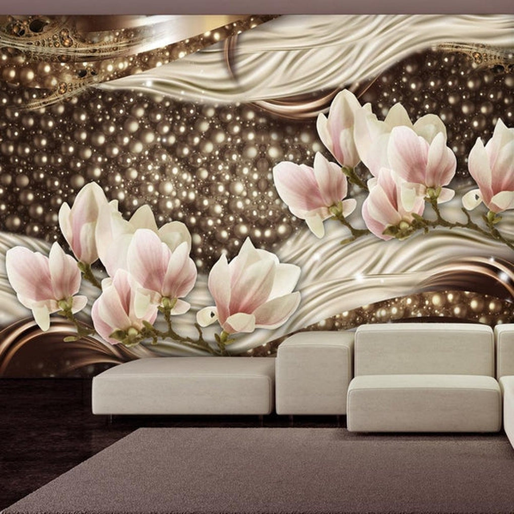 Wall mural - Pearls and Magnolias-TipTopHomeDecor