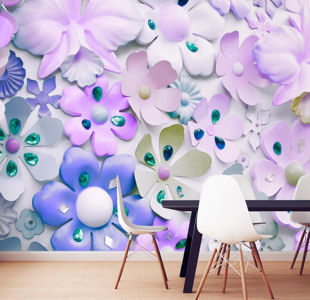 Wall mural - Purple Sweetness-TipTopHomeDecor