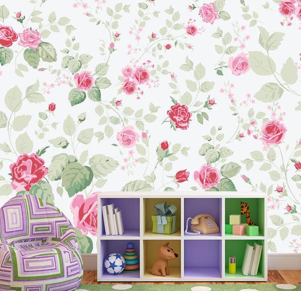 Wall mural - Rosy pleasures-TipTopHomeDecor