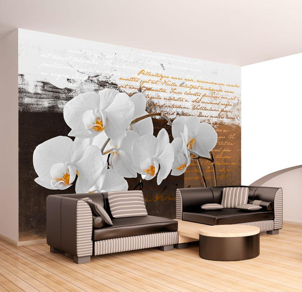 Floral Wall Mural - Sentimental Thoughts-Tiptophomedecor