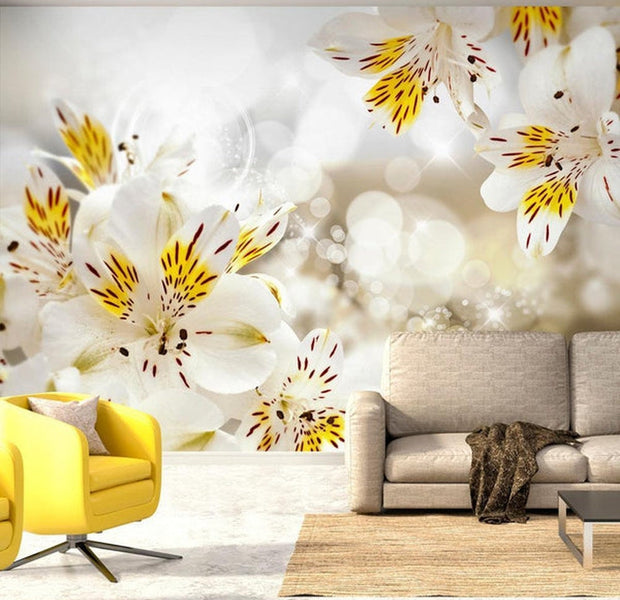 Wall mural - Sunny Alstroemeria-TipTopHomeDecor