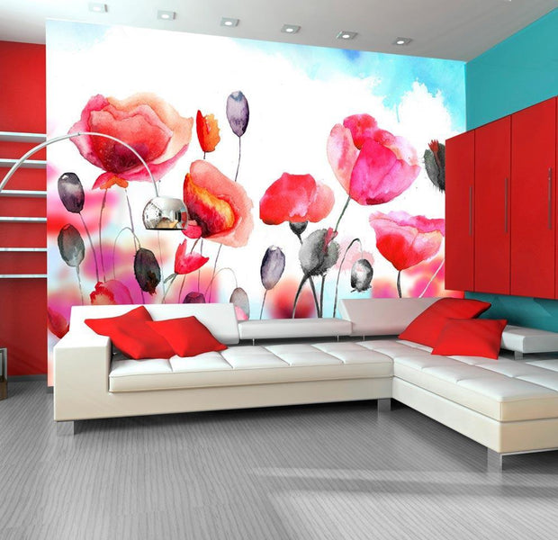 Wall mural - Swaying with the Wind-TipTopHomeDecor