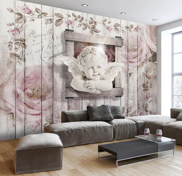 Wall mural - Sweet little Angel-TipTopHomeDecor