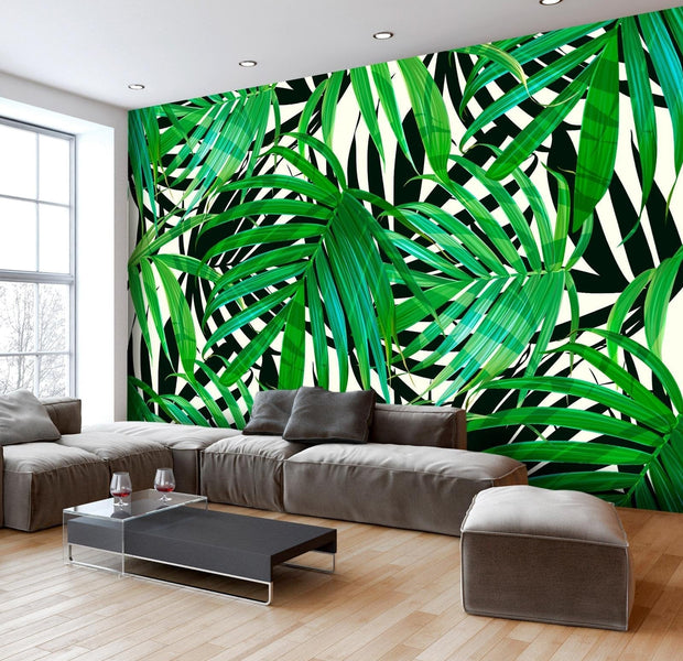 Wall mural - Tropical Leaves-TipTopHomeDecor