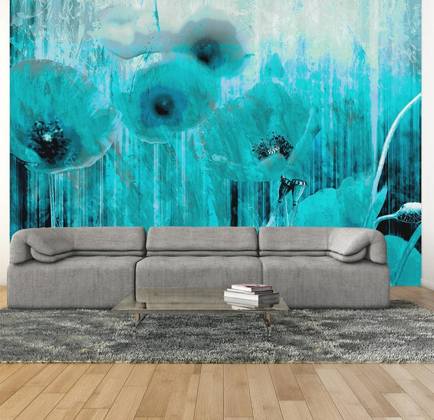 Wall mural - Turquoise madness-TipTopHomeDecor