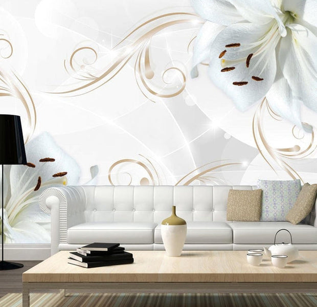 Wall mural - White dancers-TipTopHomeDecor