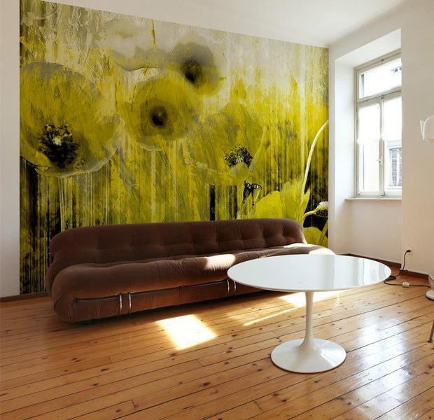Wall mural - Yellow madness-TipTopHomeDecor