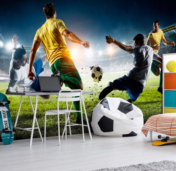 Wall mural - Decisive Tackle-TipTopHomeDecor