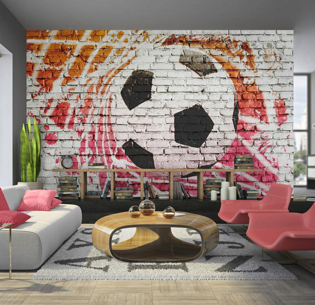 Wall mural - Street football-TipTopHomeDecor