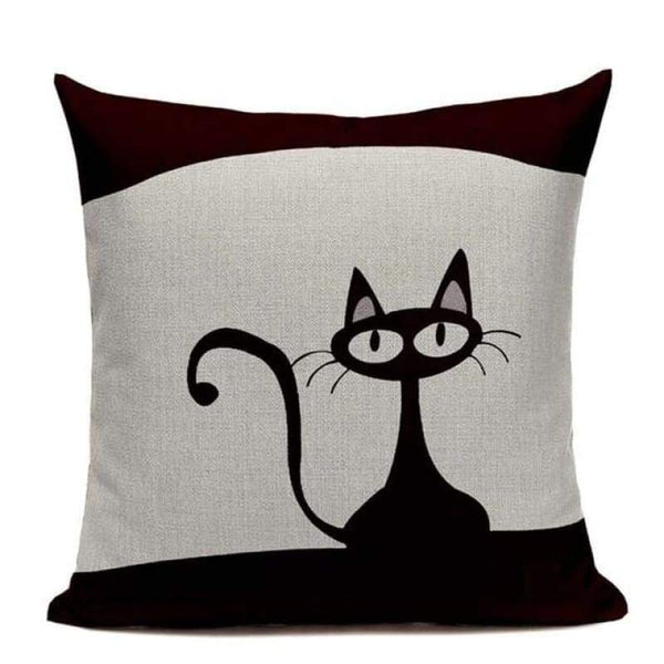 Tiptophomedecor Funny Cat Eyes Cushion Covers