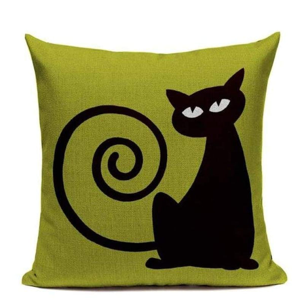 Tiptophomedecor Funny Cat Eyes Cushion Covers