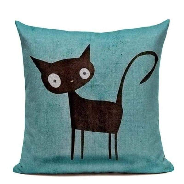 Tiptophomedecor Funny Cat Eyes Cushion Covers