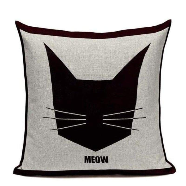 Tiptophomedecor Funny Cat Eyes Cushion Covers