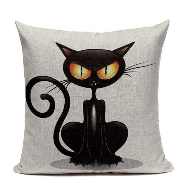 Tiptophomedecor Funny Cat Eyes Cushion Covers