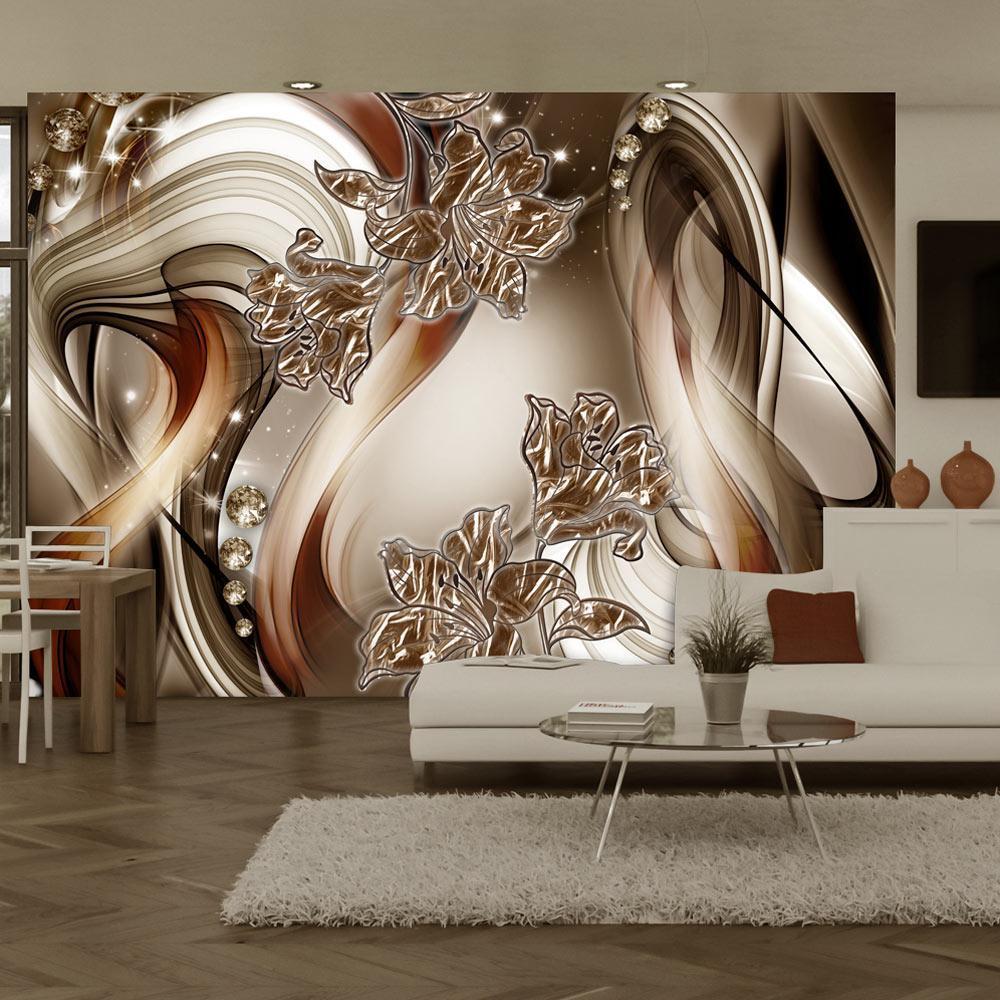 Wall mural - Brown Symphony-TipTopHomeDecor