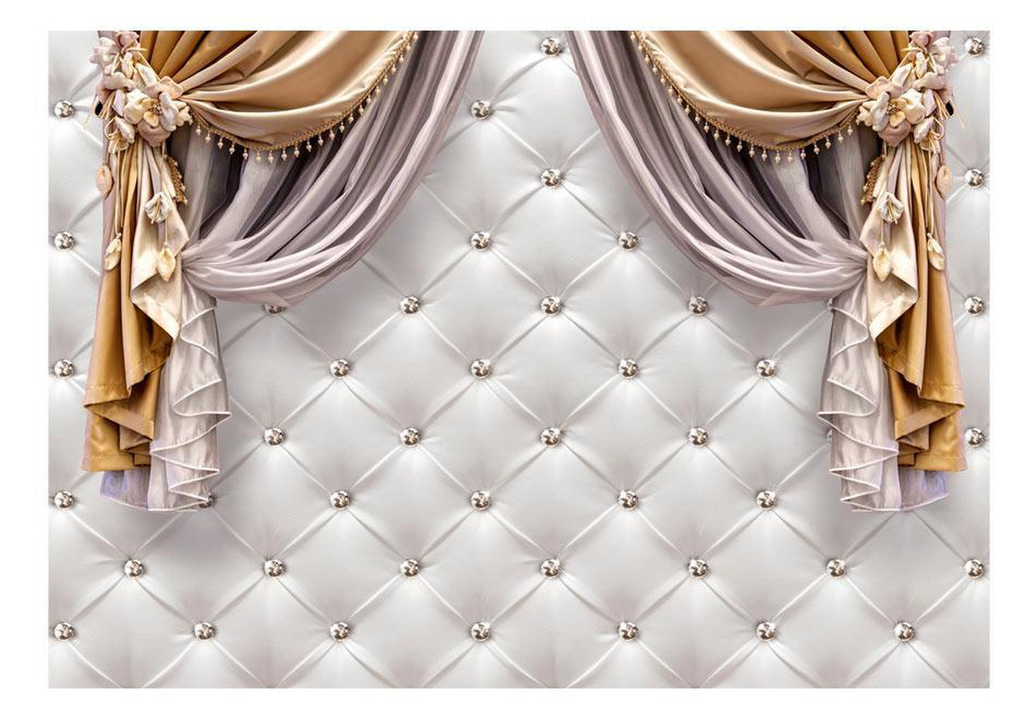 Wall mural - Curtain of Luxury-TipTopHomeDecor