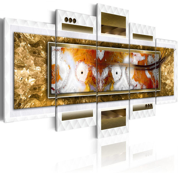 Glamour Stretched Canvas Art - A Sprinkling Of Snow-Tiptophomedecor