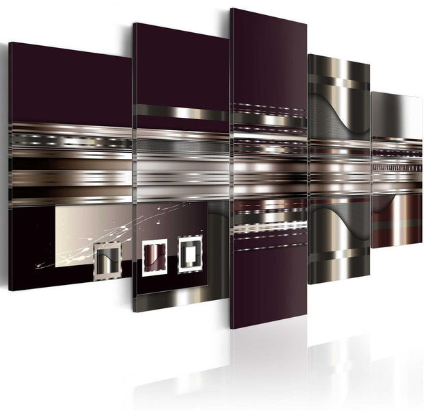 Glamour Stretched Canvas Art - Abstract Moment-Tiptophomedecor