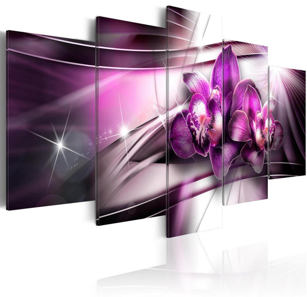 Glamour Stretched Canvas Art - Amaranthine Tandem-Tiptophomedecor