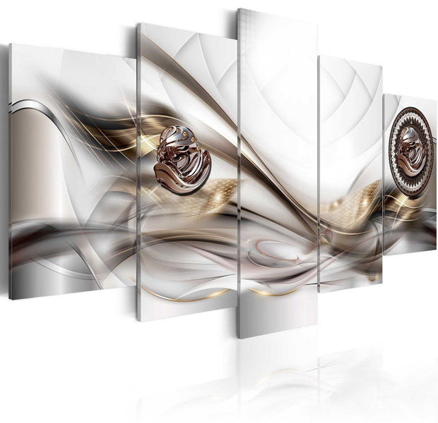 Glamour Stretched Canvas Art - Amber Marina-Tiptophomedecor