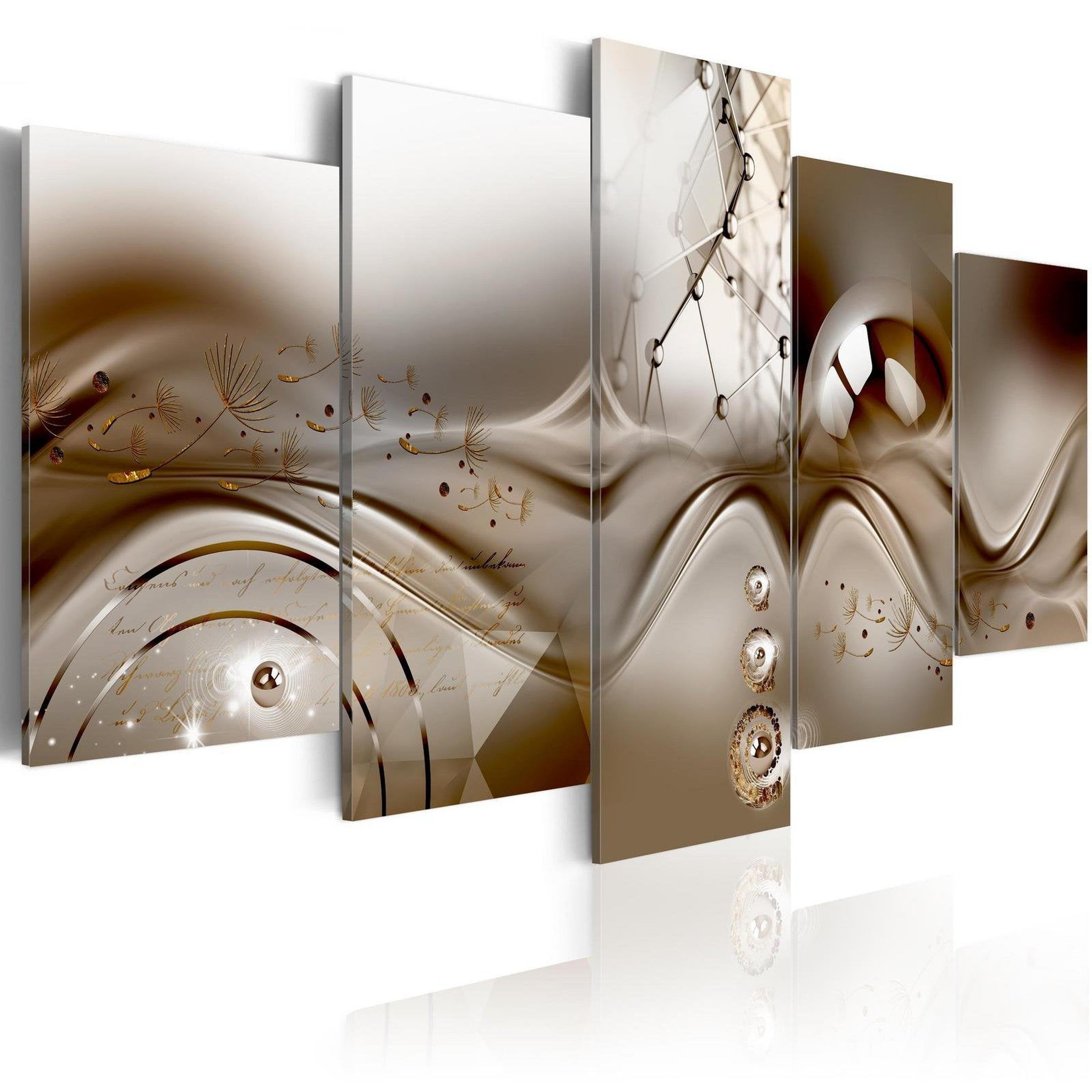 Glamour Stretched Canvas Art - Artistic Disharmony-Tiptophomedecor