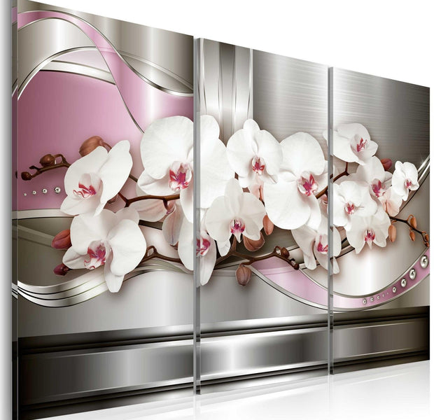 Glamour Stretched Canvas Art - Artistic Serenade-Tiptophomedecor