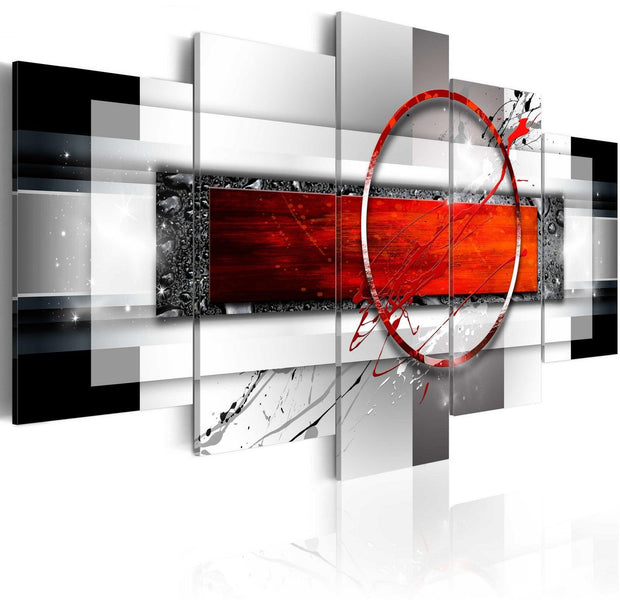 Glamour Stretched Canvas Art - Carmine Missile-Tiptophomedecor