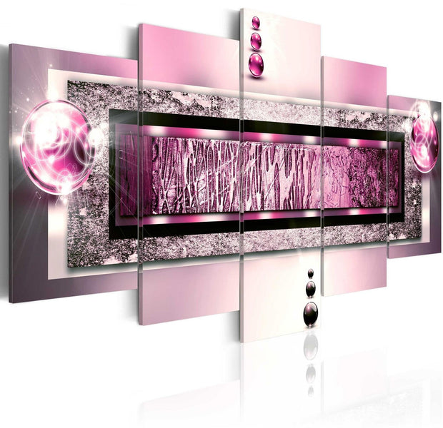 Glamour Stretched Canvas Art - Cyclamen Dream-Tiptophomedecor