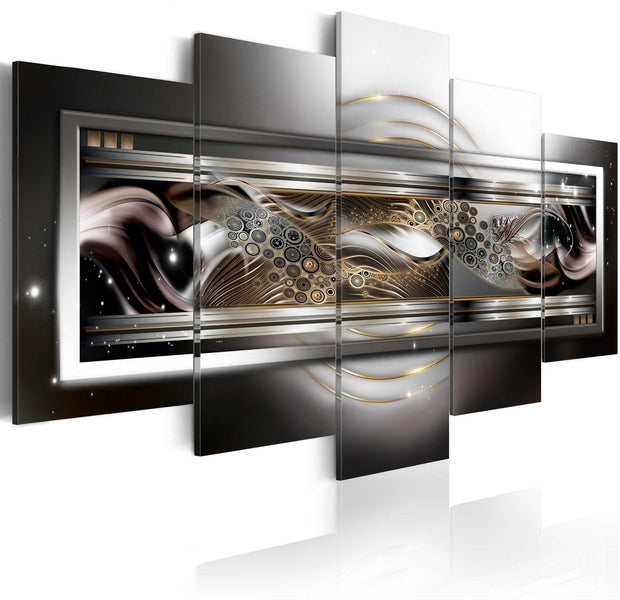 Glamour Stretched Canvas Art - Dance Of The Planets-Tiptophomedecor