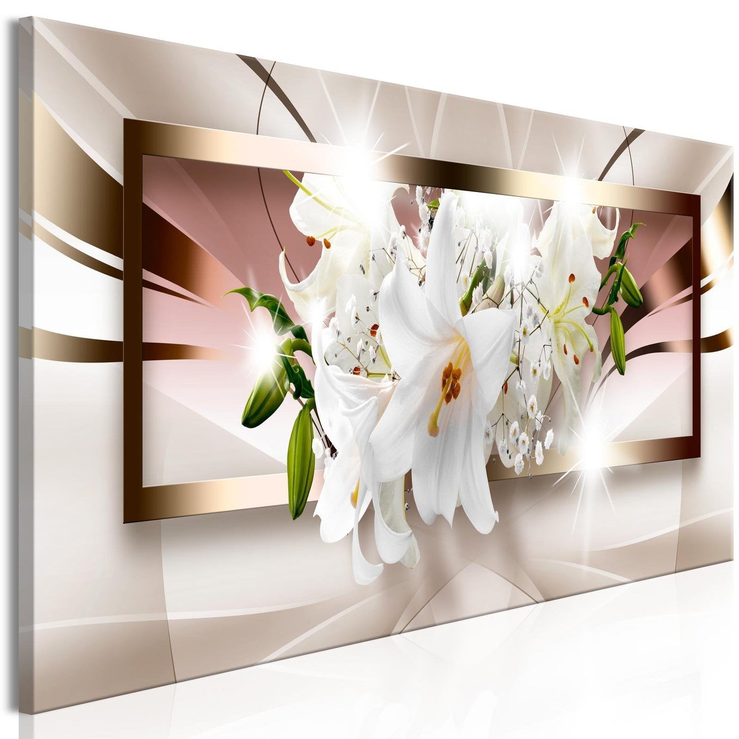 Glamour Stretched Canvas Art - Emerging From The Underworld Narrow-Tiptophomedecor