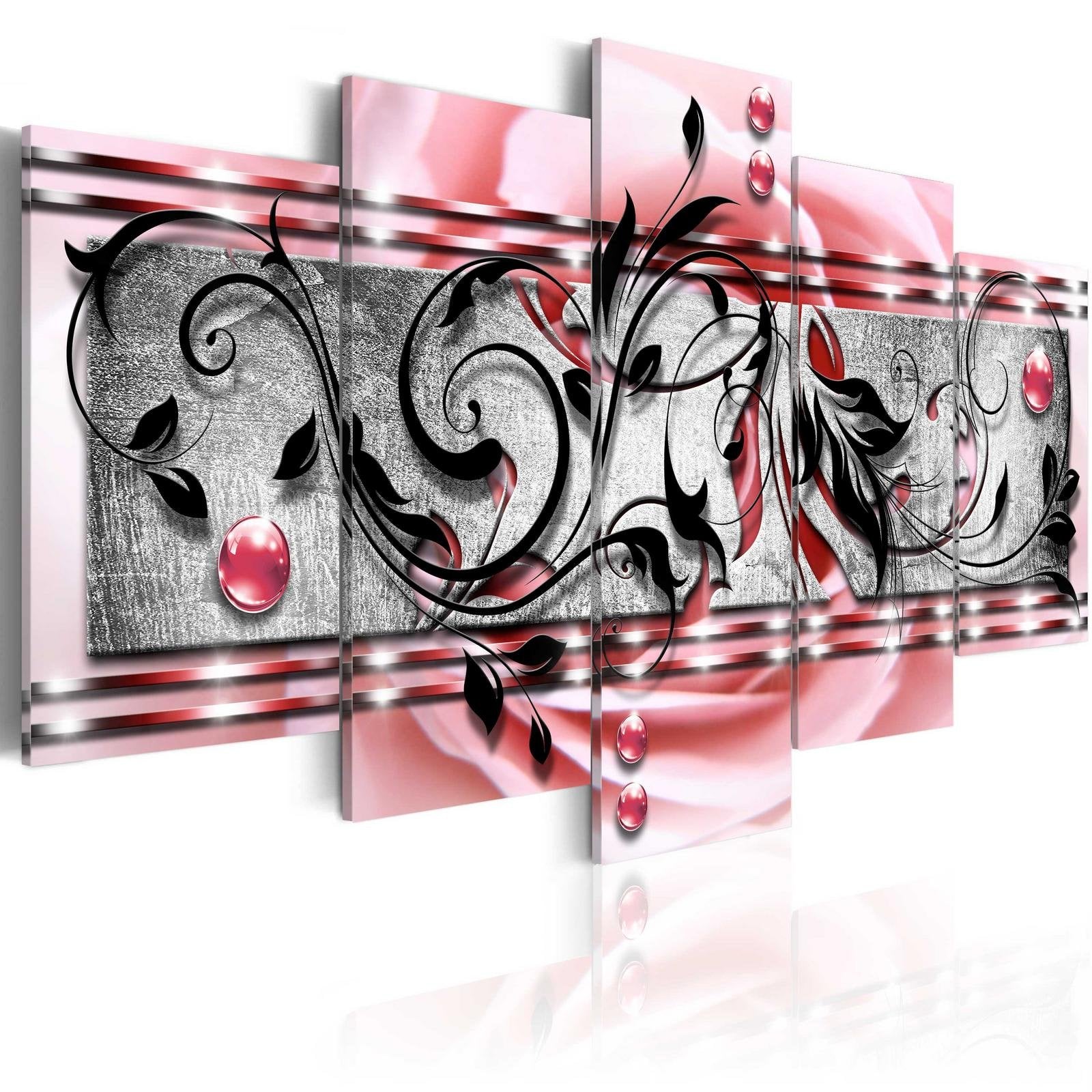 Glamour Stretched Canvas Art - Emphasis-Tiptophomedecor