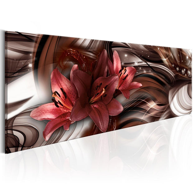 Glamour Stretched Canvas Art - Empire Of Lily-Tiptophomedecor