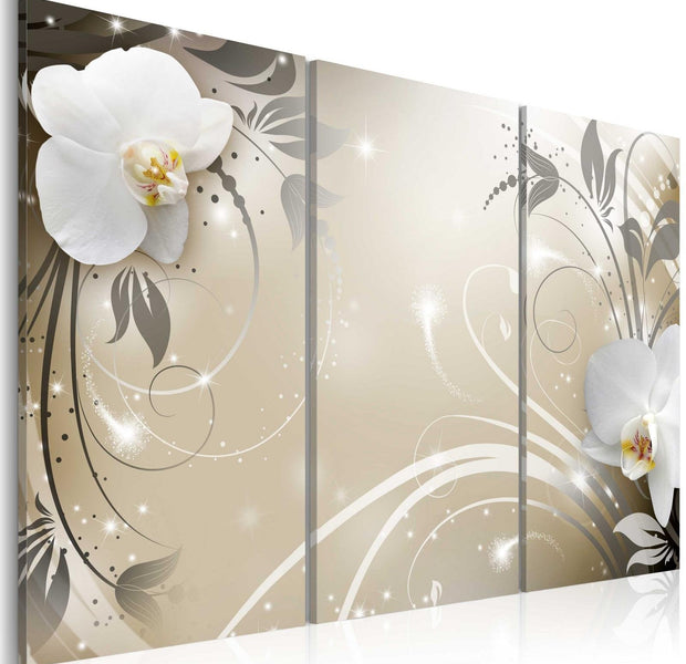 Glamour Stretched Canvas Art - Flowering Hope-Tiptophomedecor