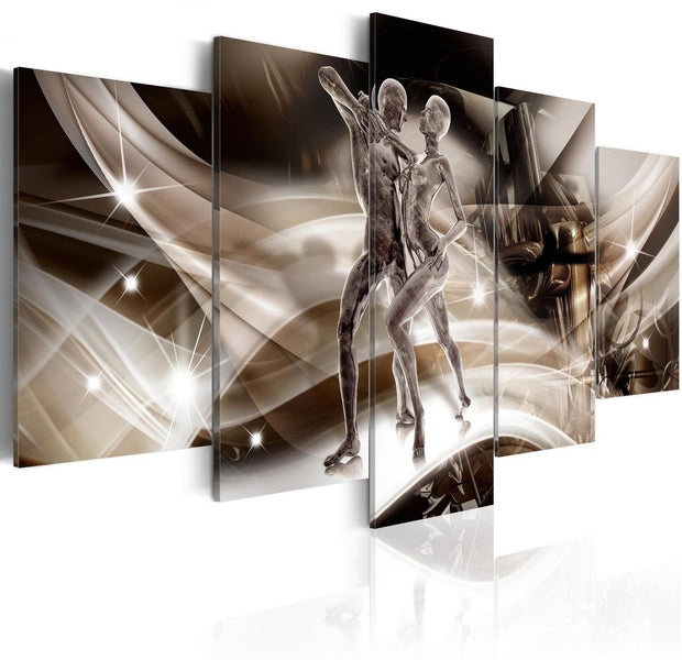 Glamour Stretched Canvas Art - Galaxy Of Dance-Tiptophomedecor